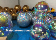 Silver Giant Advertising Balloons For Outdoor Private Theme Winter Party