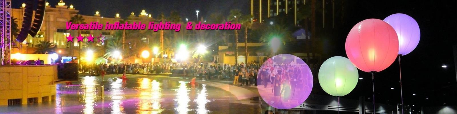Decorazione di illuminazione gonfiabile
