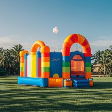 adult inflatable slide Birthday inflatable castle slide 40X40X45 cm inflatable Jumping Bed with  Air  UL-Approved Blower