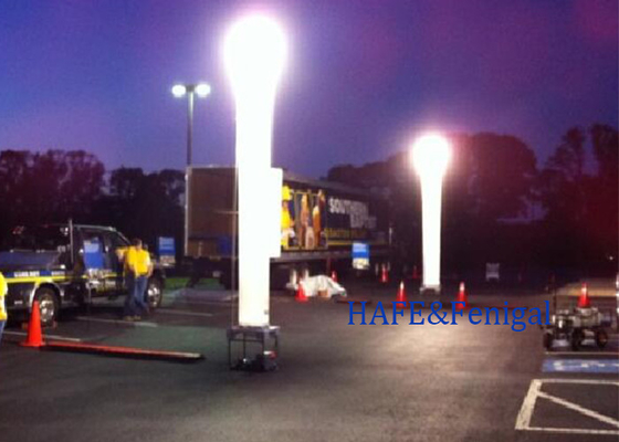 Portable Battery-powered Inflatable Light Tower  3M 575W For Nighttime Outdoor Work Lighting