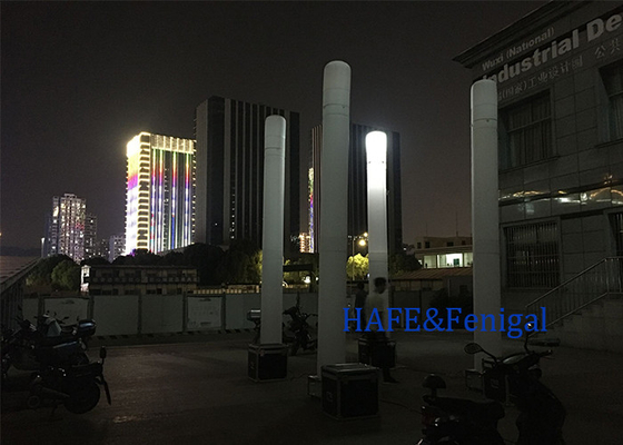 Portable Inflatable Lighthouse Tower Emergency Advertising Hmi 1000W 1-3M Support Customization