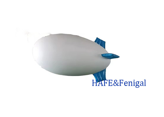 Outdoor Lift Off Advertising Helium Balloon Inflatable Blimp With LED Light