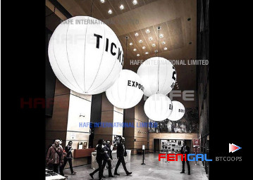 480W AC 120/230V White Moon Balloon Led Lights - Premium Led Lantern Lights For Inflatables