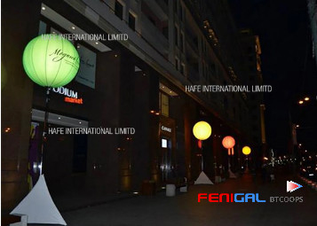 RGB Color Changing Inflatable Led Light Events Lighting Balloon Lantern Lights