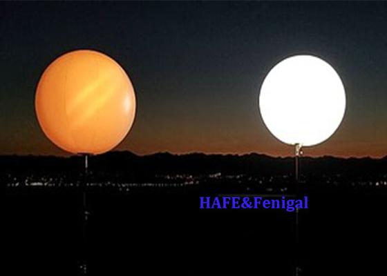 Advertising Event Party Decoration Lighting Inflatable Balloon 200W LED RGBW Light