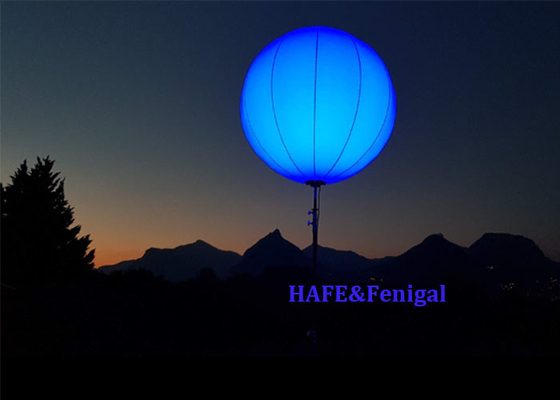 Advertising Event Party Decoration Lighting Inflatable Balloon 200W LED RGBW Light