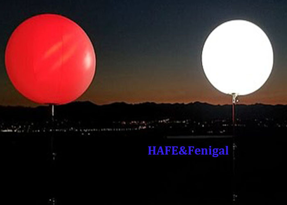 Advertising Event Party Decoration Lighting Inflatable Balloon 200W LED RGBW Light