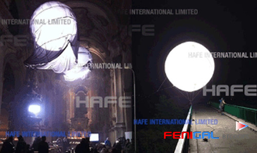 1000W LED Film Lighting Balloon Inflatable Customizable Dmx512 Control