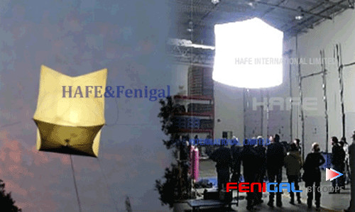 1000W LED Film Lighting Balloon Inflatable Customizable Dmx512 Control