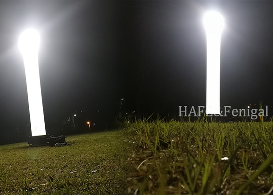 Outdoor Portable Emergency Lighting Inflatable Tower System HMI1000W 360 Degree No Glare
