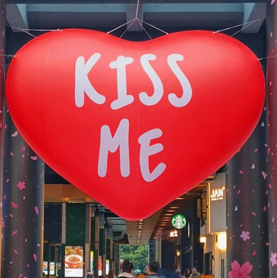Customized love inflatable balloon confession birthday Valentine's Day wedding camping layout decoration large proposal