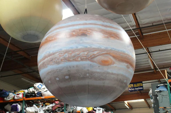 Oxford Cloth Astronaut Moon Inflatable Air Model A Celestial Display of the Eight Planets and Luminous Earth