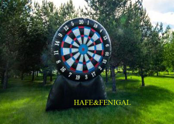 Big Inflatable Soccer Dart Board For Team Building Games And Outdoor Fun