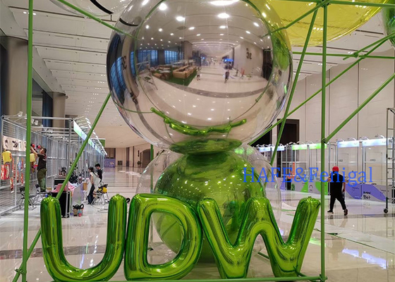 1.5m/59'' Sealed Giant Mirror Balloons Large PVC Sealed Spheres for Events and Stage Parties, Advertising, Performance Decorations