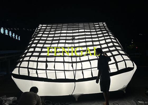 Pad Bi Color LED 1800W For Helium Float Use Or Air Filled Hanging On Crane Use