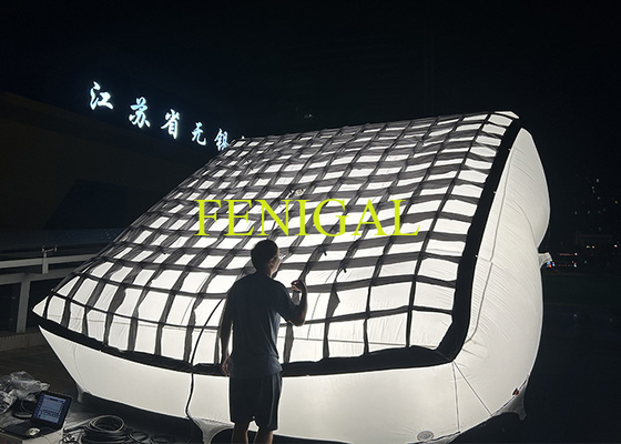 Pad Bi Color LED 1800W For Helium Float Use Or Air Filled Hanging On Crane Use