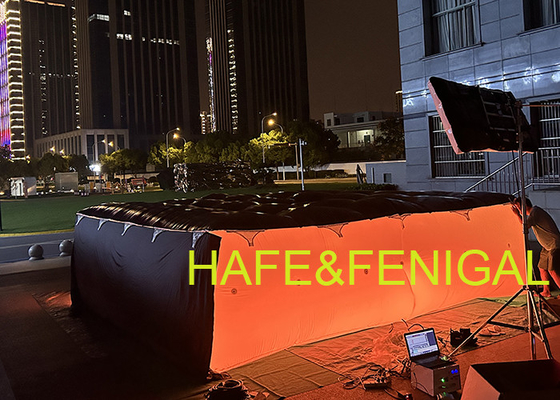 Helium Square Led RGBW 2700K To 6500K Balloon Light For Illuminating Outdoor Scenes