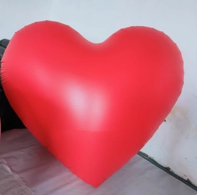 Giant 2m 8ft Inflatable Loving Heart Shape Balloon For Wedding And Mall Decor