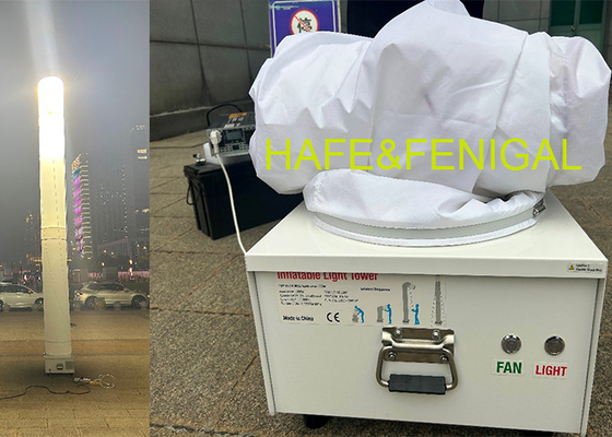 1000W 100000 Lumens 120VAC/220VAC Portable Mobile Inflatable Tower Light Up to 5m