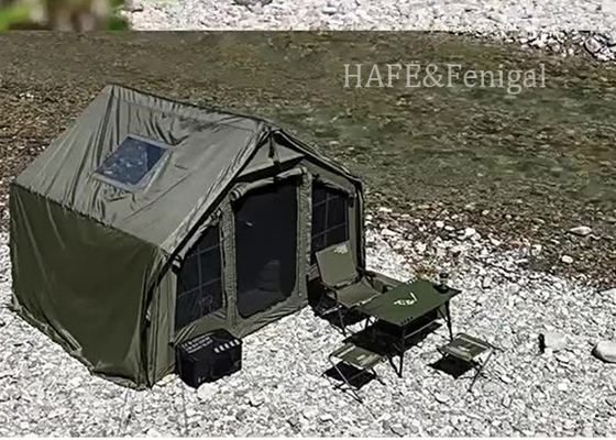 8㎡ outdoor camping inflatable tent Fully Automatic Rainproof Portable