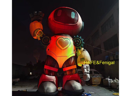 Customized 6 Meter Tall Inflatable Robot For Environmental Protection Or Tech Expos