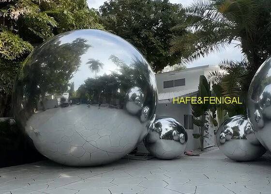 Inflatable PVC Mirror Balls for Landscaping, Lawn, and Courtyard Decoration