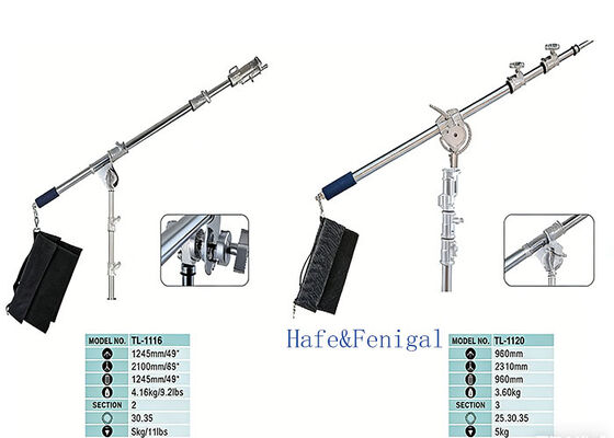 TL Series Ultra-Light Aluminum Light Stands: Compact & Portable 5kg Capacity