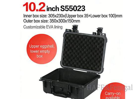Instrument Protective Case Plastic Equipment Waterproof Case Sponge Shockproof Case