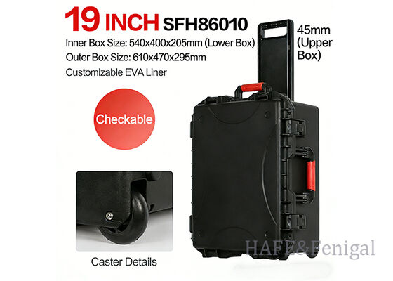 Protective Case Portable Plastic Equipment/Instrument Case Multi-Functional Toolbox