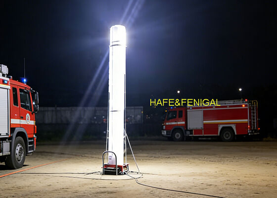 Portable Inflatable Lighting Tower Off-Grid, Heavy-Duty Solution For Mining & Construction
