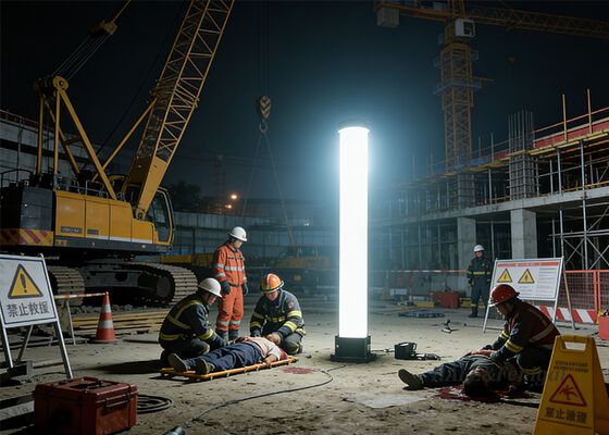 Portable 575W Inflatable Lighthouse Suitable For Outdoor Construction And Rescue