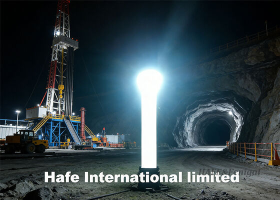 Compact Inflatable Light Tower with AC/DC Dual-Power and Up to 10 Meters Height for Construction and Emergency Lighting