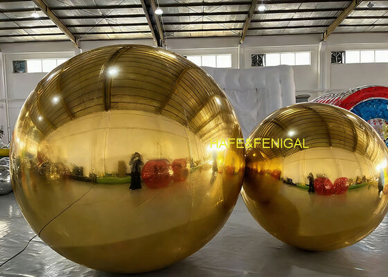 Durable PVC Mirror Balloons for Months-Long Public Art Installations