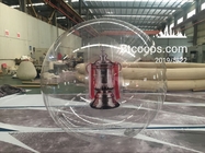 2.5m High Standard PVC Air Balloon Advertising With Champion Trophy Inside