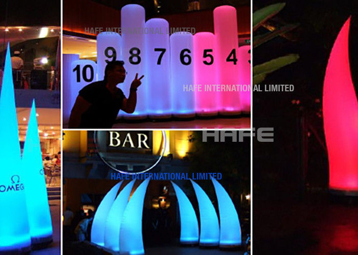 Luci gonfiabili di RGB LED aeree/musa per illuminazione dello spazio di evento