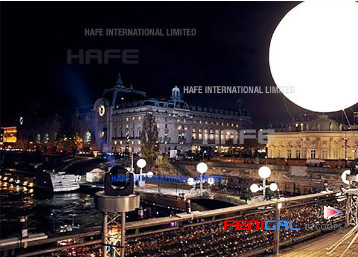 Brand New 2.2m Night Elves Moon Helium Event Lighting Balloon With Internal Lights Inflatable Led Lamp