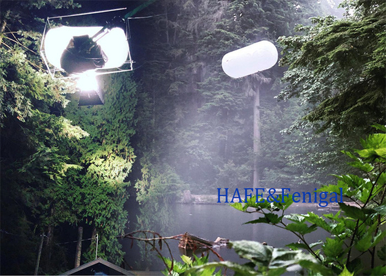 Space Saving  LED 1200W Film Lighting Balloon For Indoor And Outdoor Shooting