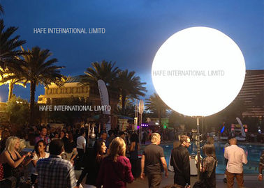 Faccia festa le decorazioni gonfiate del pallone dell'aria di illuminazione dello spazio di evento con la lampada 120V di 5000W HMI