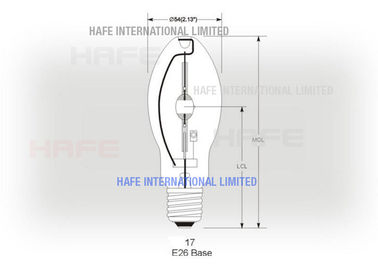 50 - Le lampade di Hailde del metallo da 1500 watt riscaldano la strada bianca della via che accende la H 15000 V/10000