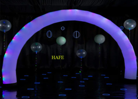 5m Inflatable Arch With LED Light And Logo For Sports Marathon Events