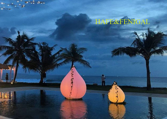 Luce di palloncino a LED gonfiabile / a goccia d'acqua costantemente gonfiabile