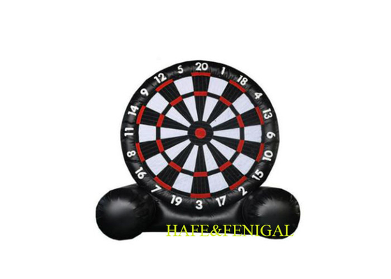 Big Inflatable Soccer Dart Board For Team Building Games And Outdoor Fun