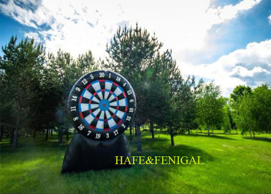 Big Inflatable Soccer Dart Board For Team Building Games And Outdoor Fun