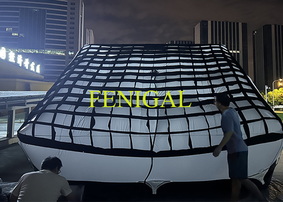 Pad Bi Color LED 1800W For Helium Float Use Or Air Filled Hanging On Crane Use
