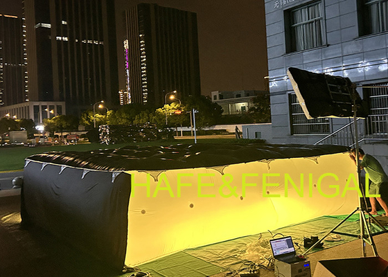 Helium Square Led RGBW 2700K To 6500K Balloon Light For Illuminating Outdoor Scenes