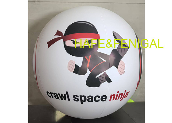Customized 1.5m/5ft Inflatable PVC Ads Balloon Logo Printing Hanging Use