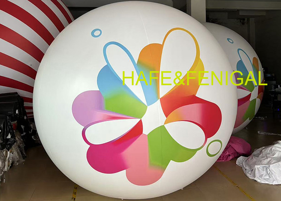 Customized 2m/6.5ft 2.5m/8ft 3m/10ft PVC Inflatable Balloons For Ads Or Event Decor