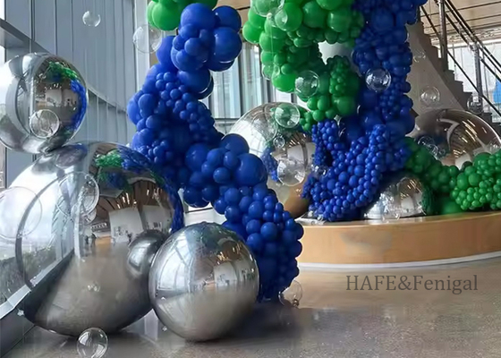 Evento Festa Palcoscenico Club Negozio Decorazione Pubblicità Pvc sfera a specchio gonfiabile