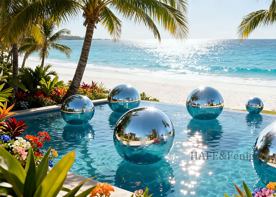 PVC Inflatable Mirror Balls For Event Festival Space Decoration