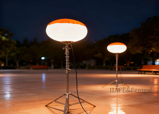Inflatable Balloon Lights For Safety And Rescue Lighting In The Construction Industry